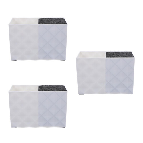 3Pz Custodia Bianco Capiente Per E Strumenti Parrucchiere 2