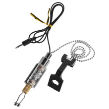 4Pz Pesca Allarmi Metallo Nero Per