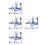 12Set Piattaforma Miniature Per Decorazione 6