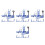12Set Piattaforma Miniature Per Decorazione 7