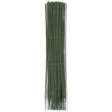 200Pz Steli Floreali Resistenti Con Filo Verde Per Fiori