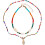 5Conjuntos Colar E Pulseira De Concha Estilo Praia Colorido 1