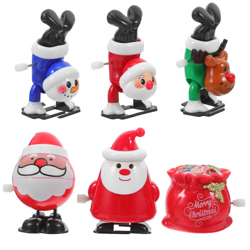 4Conjuntos De Natal Com Mecanismo Clockwork PP E Metal 1