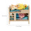 2Conjuntos Mini Móveis Decorativos Azul Para Uso Infantil 2