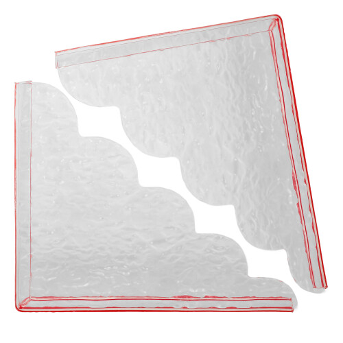 2Pares Guarda- Acrílico Transparente Para Banheira E Pia 2