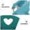 2Conjuntos Mini Móveis Decorativos Azul Para Uso Infantil 6