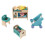 2Conjuntos Mini Móveis Decorativos Azul Para Uso Infantil 9