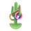 2Conjuntos Anéis Praia Multicolorido PVC 8