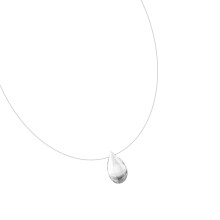 Collier au Design sophistiqué en forme de-Une goutte d'eau