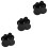 3Set Hockey Da Tavolo ABS Nero Per Party E Giochi 7