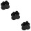 3Set Hockey Da Tavolo ABS Nero Per Party E Giochi 11