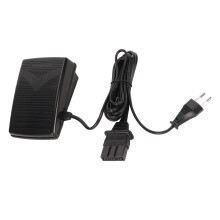 Professioneller Nähmaschinen-Fußpedal mit Netzkabel, ABS, 132x92x55mm