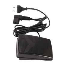 Fußsteuerungs Pedal mit Netzteil für Singer 248-3002, EU-Stecker, ABS, 133x91x56mm
