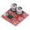 5Pcs Adjustable Gain Electret Mic Amp Module LM386 20x‑200x 4