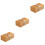 3St Chic Khaki Theelepel Doos Met Sluitend 5