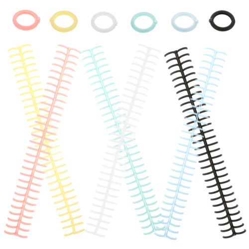 30St Flexibele Plastic Losse Blad Ring Binders Voor Thuis En Kantoor 1