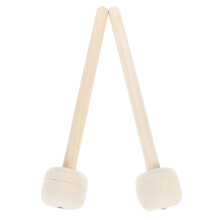 4St Wolvilt Drumsticks Percussie Accessoire Handvat Beige
