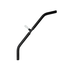 2Sets Fitness Tension Rod Zwart Staal Voor Bicep En Triceps Training