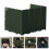 2St Draagbaar Windbescherming Tool Van Ijzer Voor En Bbq Camping 11
