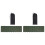 2St Draagbaar Windbescherming Tool Van Ijzer Voor En Bbq Camping 4