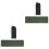 2St Draagbaar Windbescherming Tool Van Ijzer Voor En Bbq Camping 5