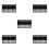5St Multi Plastic Soroban Abacus Met Braille Voor Blinde Studenten 5
