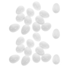 100St Plastic Broedeieren Wit Perfect Vogelverzorging En Hobby