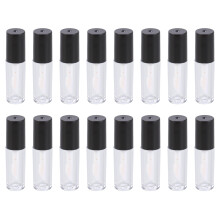 60Stk Weiße Lippenbalsam Behälter Kunststoff Mit Applikator Stift