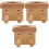 3Pz Porta Baseball in Legno Robusto, Casa 3