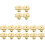 16Pz Per in Rame Oro Design E Resistente 3