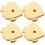 16Pz Per in Rame Oro Design E Resistente 1