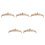 5Pz Tiara Dorata Sposa Per Matrimonio E Feste 4
