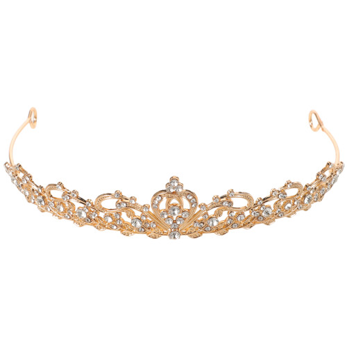 5Pz Tiara Dorata Sposa Per Matrimonio E Feste