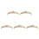 5Pz Tiara Dorata Sposa Per Matrimonio E Feste 5