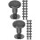 40Pz Rivetti Argento Resistente Per DIY, Abbigliamento E 7
