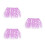 3Ud Lavanda De Fibra Para Accesorios De Muñecas 6