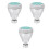 3Pz Doccetta Bagno Argento ABS 36 Spruzzi Auto- Alta Pressione 3