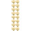 16Pz Per in Rame Oro Design E Resistente 9