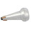 3Pz Silenziatori Trombone Tenore Metallico Argento Per Studio Casa 10