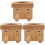 3Pz Porta Baseball in Legno Robusto, Casa 2