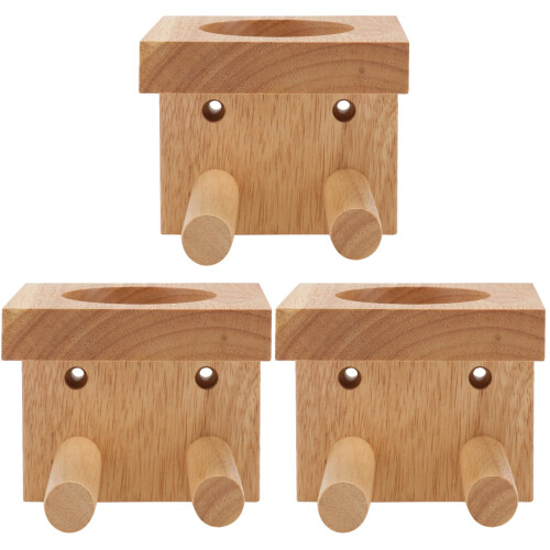3Pz Porta Baseball in Legno Robusto, Casa 1