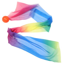 5Pz Palla Soft in Tessuto Multiuso Per Tai Chi Con Nastro Colorato