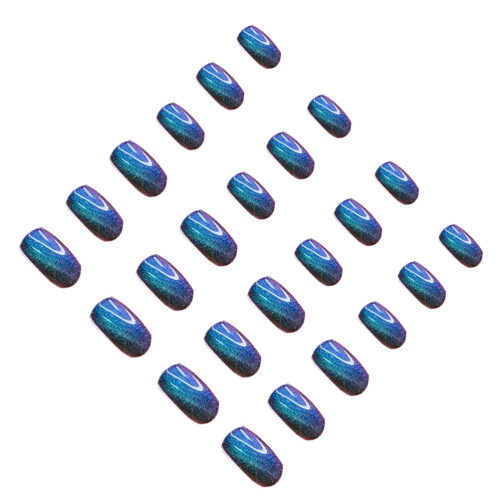 48Pz Nail Art Patch Rimovibili ABS Per Unghie DIY E Party