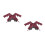 2Pz Spallacci Rosso PU Per Costume Cosplay 3