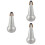 3Pz Silenziatori Trombone Tenore Metallico Argento Per Studio Casa 6