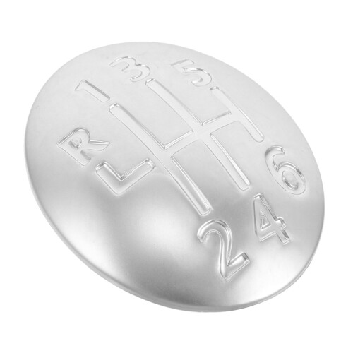 4Ud Capucha Antidesgaste Para Pomo De Cambio Manual Plata 2