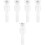 5Pz Stopper Scarico Lavello Bagno Cucina Bianco Resistente 6