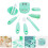 2Set Dentista Verde Kit Bambini Gioco Ruolo 11