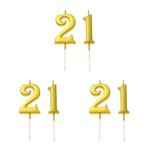 3Pz Numeriche Per Torte Festa Compleanno Sicure 1