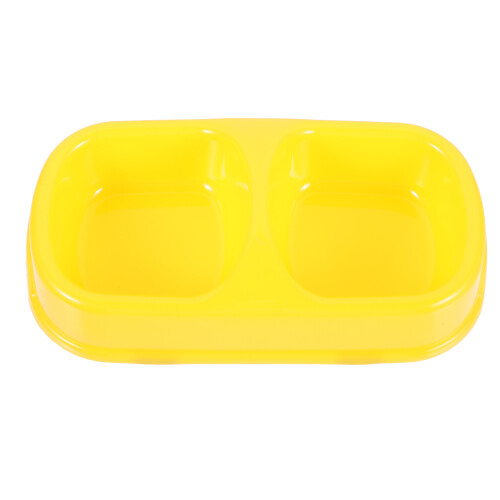2Szt Żółty Podajnik Dla Plastikowy, Solidna 2
